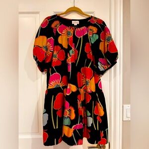 Velvet and Spencer flowered dress - small